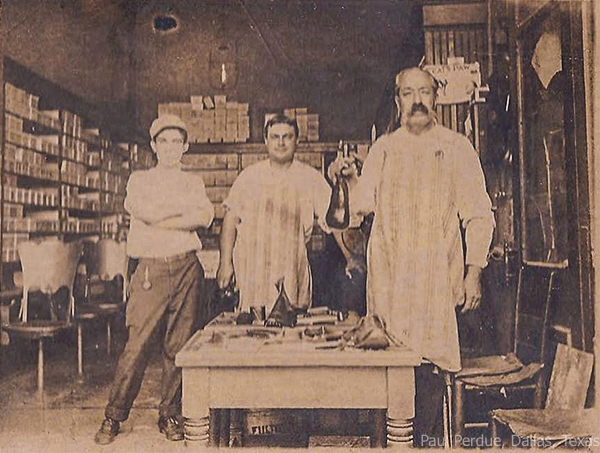 Sylvester Shoe Repair 1915-1925